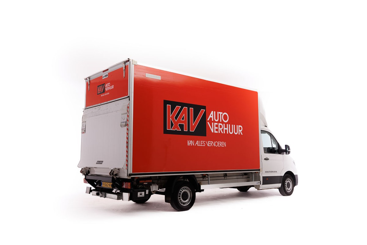 KAV Bakwagen Met Laadklep 18 M3 - KAV Autoverhuur