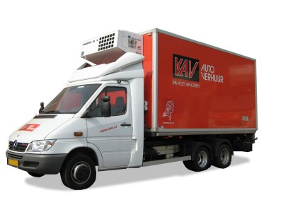 KAV Autoverhuur koelwagen met laadklep 20m3